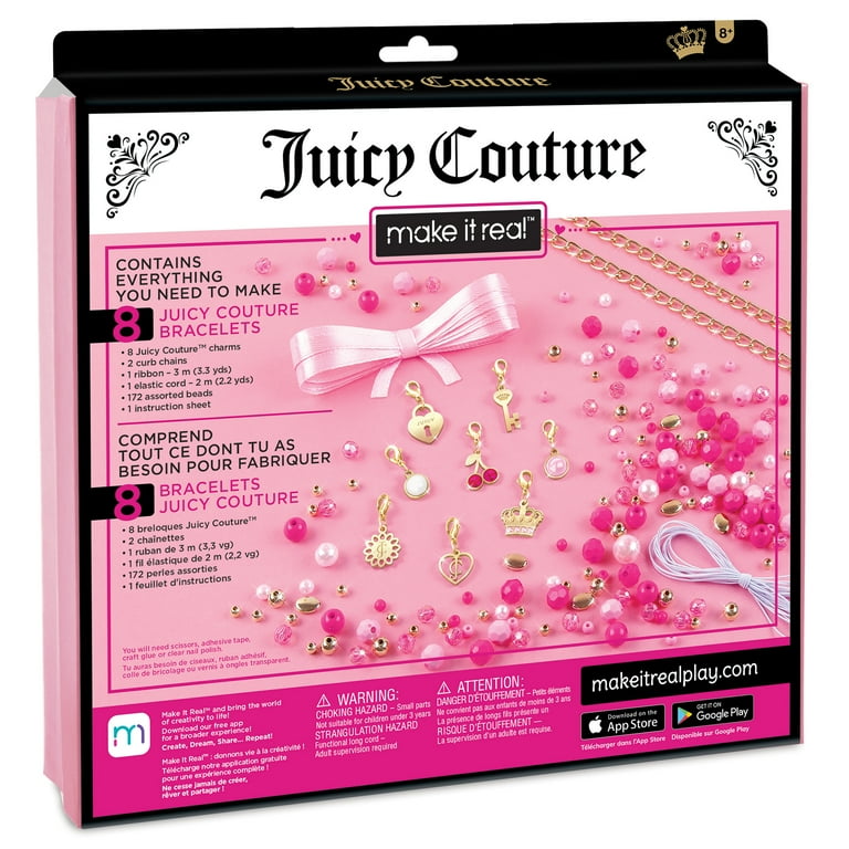 Juicy Couture: Perfectly Pink DIY Bracelets Kit- Create 8 Charm