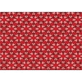 thumbnail image 1 of Ahgly Company Machine Washable Indoor Rectangle Transitional Red Area Rugs, 8' x 10', 1 of 7