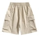 thumbnail image 4 of pstuiky Abreviatura para hombres, Pantalones cortos de verano para hombre, informales y cómodos, con bolsillo y cintura elástica y cordón ajustable. Pantalones cortos para correr para hombre, 4 of 4