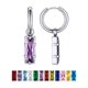 thumbnail image 1 of PROSTEEL Pendientes colgantes Huggie Pendientes de aro colgantes Pendientes de acero inoxidable para mujeres Niñas Junio Alejandrita Cristal Joyería Madre Regalo de cumpleaños para mamá Esposa, 1 of 8