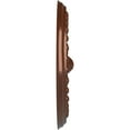 thumbnail image 4 of Ekena Millwork 15 3/4"OD x 2"P Foster Shell Ceiling Medallion (Fits Canopies up to 9 5/8"), Hand-Painted Copper Penny, 4 of 6