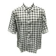 thumbnail image 2 of Marty McFly White Checkered Shirt  - Mens Extra Small, 2 of 9