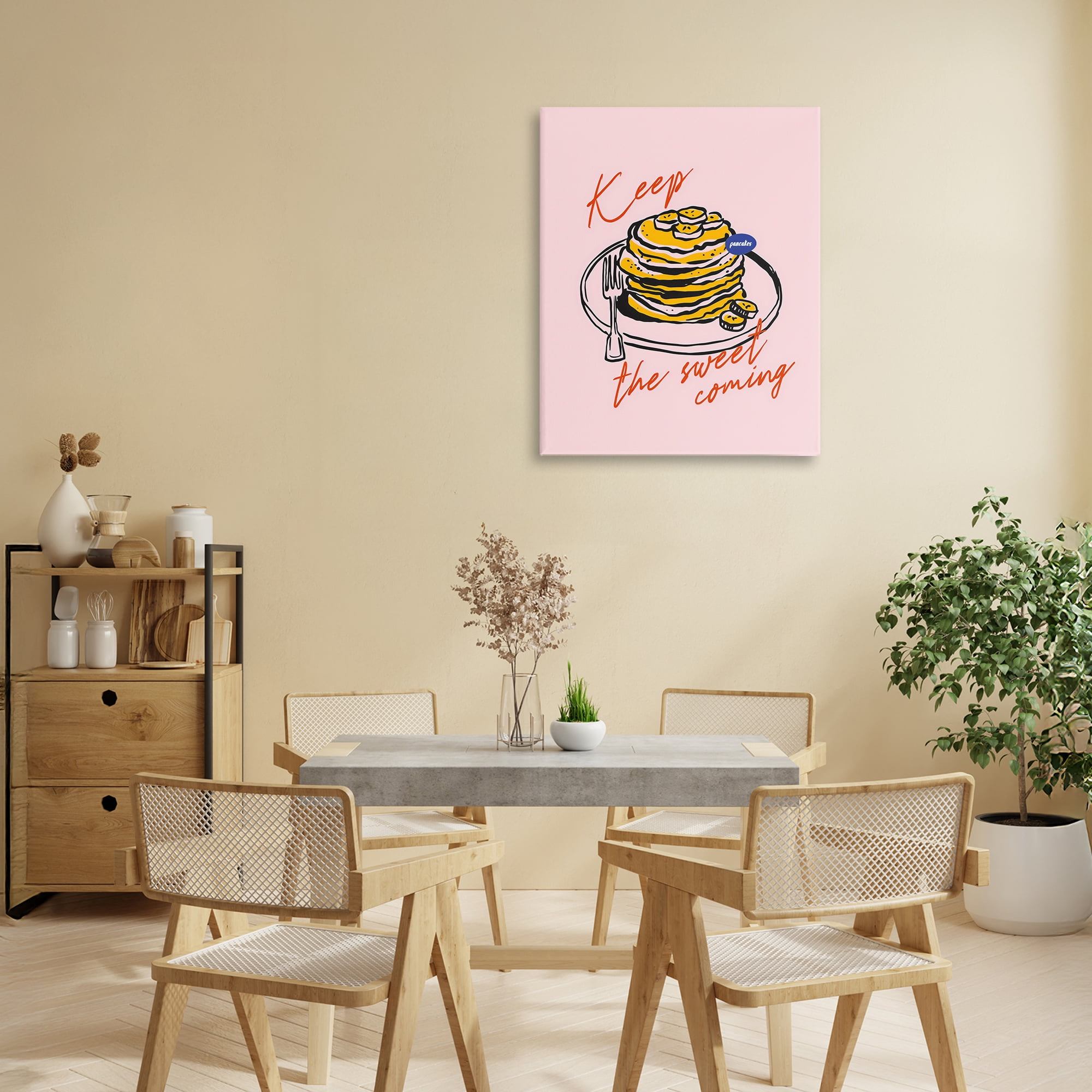 Stupell Industries Keep The Sweet Coming Canvas Wall Art, design by The Prints Vibe