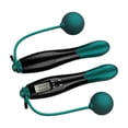 thumbnail image 1 of ziyahi PVC Digital Counter Cordless Jump Rope Jump Rope Workout Training Tool For Exercising Every Day Eliminate Body Adipose Black Blue, 1 of 6