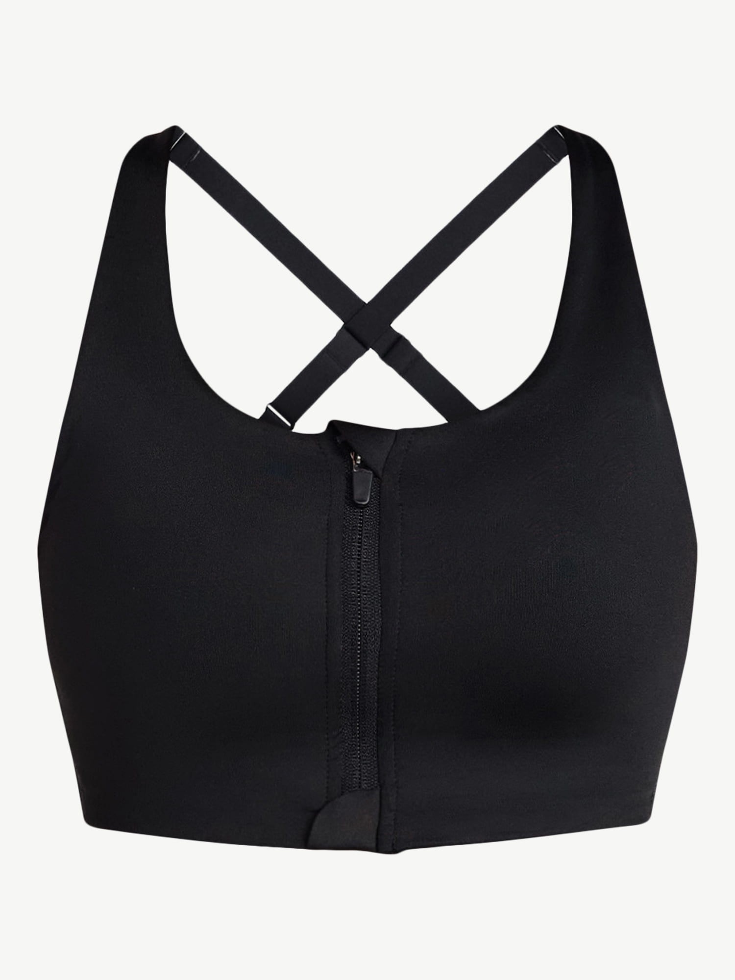 Avia Women's High Support Zip Front Sports Bra, Sizes XS-XXXL