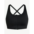 thumbnail image 6 of Avia Women's High Support Zip Front Sports Bra, Sizes XS-XXXL, 6 of 7