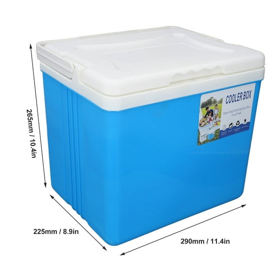 10L Insulated Cooler Box For Camping, Picnics  Outdoors, Keeps Drinks  Food Cold