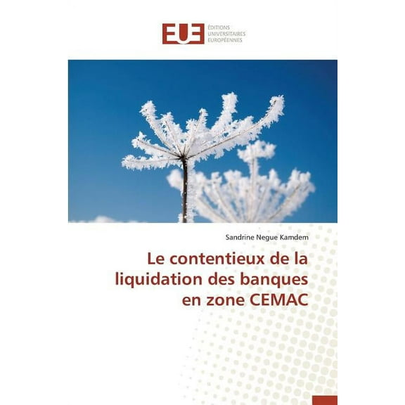 Omn.Univ.Europ.: Le Contentieux de la Liquidation Des Banques En Zone Cemac (Paperback)