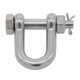 thumbnail image 1 of 1 PULGADA 25MM PLATA 316 ACERO INOXIDABLE GRILLETE HORQUILLA TORNILLO PASADORES ANCLA, 1 of 6