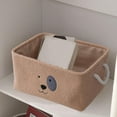 thumbnail image 6 of Storage Baskets for Organizing, Fabric Foldable Baskets for Shelves - Storage Bins Perfect for Toys, Towels, and Clothes, Durable Gift Basket Bins Toy Storage, 15.7''Lx11.8''Wx7.8''H, 6 of 6