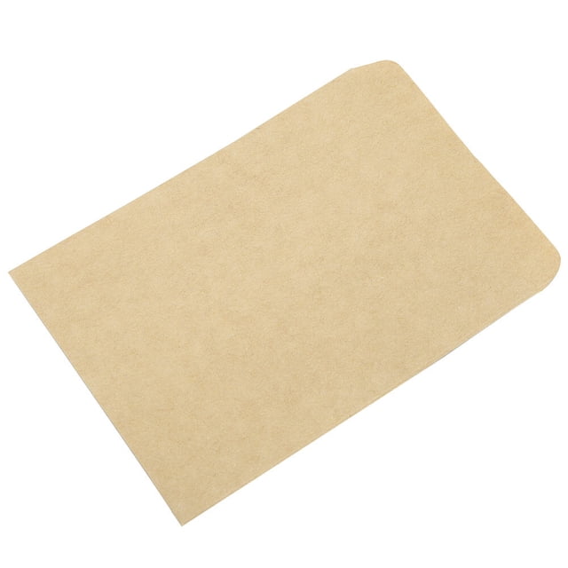 100 Bolsas De Kraft, Estilo Sobre De Almacenamiento Autoadhesivo, Fuertes Y Resistentes Para Semillas De Trigo, Maíz, Arroz, Bolsas Kraft, Con Bordes Lisos, Mano De Obra Fina