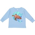 thumbnail image 3 of Inktastic Fort Lauderdale, Florida Swimming Sea Turtle with Bubbles Boys or Girls Long Sleeve Toddler T-Shirt, 3 of 5
