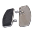 thumbnail image 5 of Fauful Universal Motorcycle Foot Boards, Black, Metal Steel & Rubber, 2 Pieces, 5 of 5