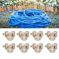 thumbnail image 4 of Gear Hose Clamps, Galvanizing Process Hose Clamp Set Pipe Clamp Tools Golden  For Motor Vehicles, 4 of 8