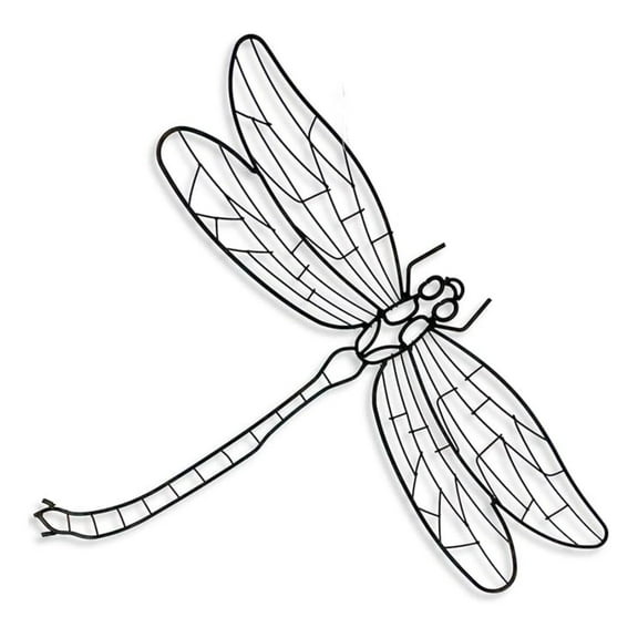 Dragonfly Wall Art - Metal Dragonfly Wall Art Garden Indoor Outdoor Home Décor 16 "