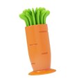 thumbnail image 3 of 30pcs Radish Fruit Fork Set Plastic Cake Fork Adorable Portable Dessert Fork for Family Gathering Wedding Dinner Party, 3 of 5