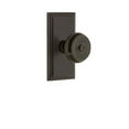 thumbnail image 2 of Grandeur Carbou_Sd_Na Carre Solid Brass Rose Single Dummy Door Knob - Brass, 2 of 6