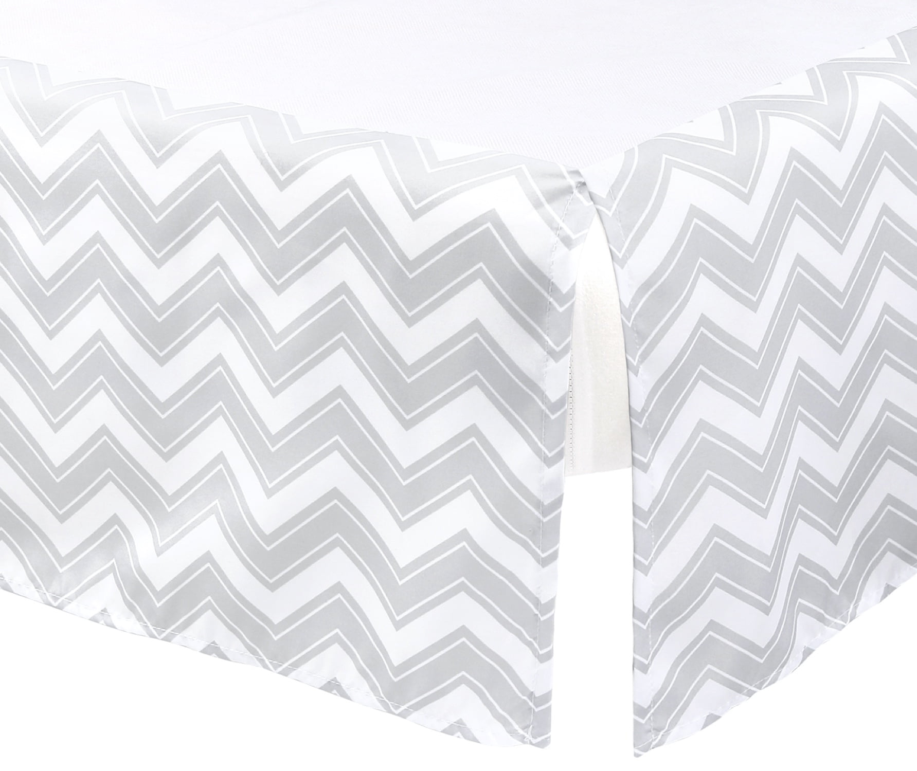 The Peanutshell Elephant Walk Crib Bedding Set for Baby Boys or Baby Girls, 3 Piece Nursery Set with Quilt, Fitted Crib Sheet, and Dust Ruffle