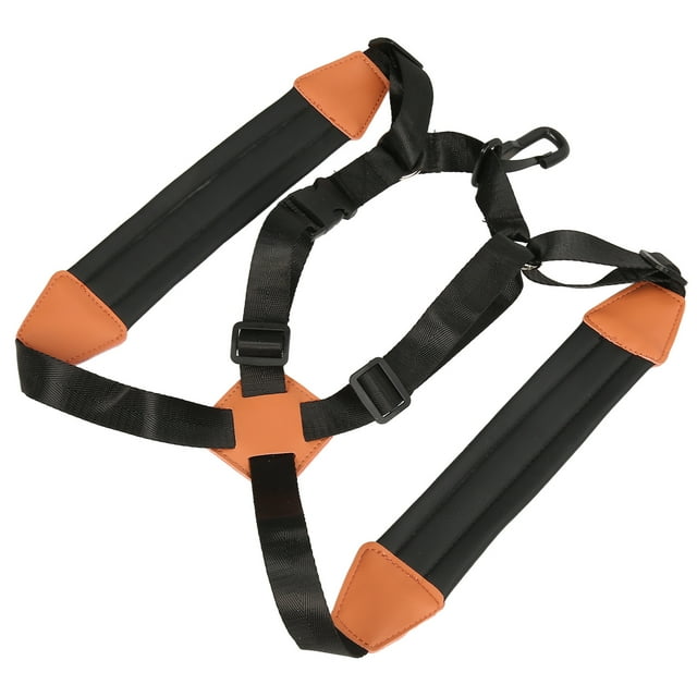 Saxophone Harness Strap Thicken Relieve Neck Pressure Adjustable Sax Shoulder Strap for Baritone Alto Saxophone