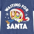 thumbnail image 3 of Toy Story - Waiting For Santa - Toddler And Youth Girls Short Sleeve Graphic T-Shirt, 3 of 5