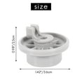 thumbnail image 5 of 8Pcs Dishwasher Wheel Durable 165314 Dishwasher Lower Rack Wheel Replacement Fit for Whirlpool and Dishwasher, 5 of 5