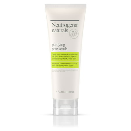 Neutrogena Naturals Purifying Daily Pore Facial Scrub, 4 fl. (The Best Face Scrub For Sensitive Skin)