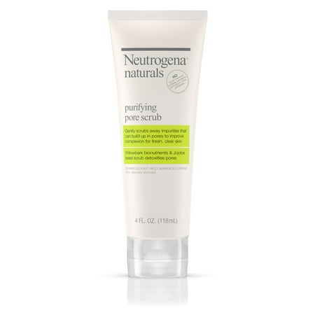 Neutrogena Naturals Purifying Daily Pore Facial Scrub, 4 fl. (Best Facial Scrub For Sensitive Acne Prone Skin)