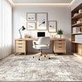 thumbnail image 5 of UERMEI 12'x15' Large Area Rugs for Living Room, Washable Non Slip Indoor Rug for Bedroom Home Decor Carpets, Modern Abstract Printed Carpet, Brown, 5 of 10