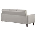 thumbnail image 5 of Pemberly Row Upholstered Fabric Sofa with Track Arms in Beige, 5 of 10