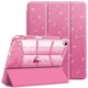 thumbnail image 1 of Funda para tablet FINTIE para iPad Air de 11" con soporte para lápiz, brillo rosa, 1 of 9