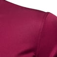 thumbnail image 5 of IROINNID Button Up Shirts for Men Stand Collar Button-down Embroidery Shirt Long Sleeve Shirt,Burgundy, 5 of 9