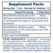 Hi-Tech Pharmaceuticals - Black Elderberry - 120 Tablets