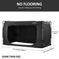 thumbnail image 4 of YAVIL Bed Tent Bunk Twin Size Portable Pop up Privacy Sleeping 3 Doors Bed Tent Net(Mattress Not Included), 4 of 7