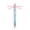Pink, variant on Gleaming Wings Dragonfly Pen, 0.5mm 10ml Dragonfly Pen with Moving Wings, Cute Novelty Click Pen with Translucent Barrel, Fun Animal Ballpoint Pen for Journaling, School, Office, Desk Accessories