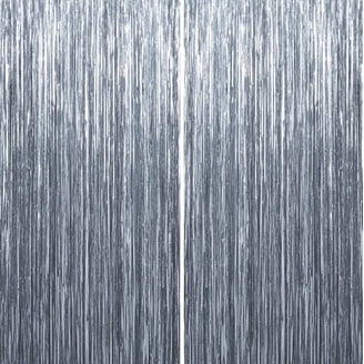 2 Pack Light Blue Metallic Tinsel Foi...
