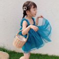 thumbnail image 2 of Erty Toddler Tulle Dress Layered Tulle Tutu Dress Toddler Girl Princess Dress Birthday Party Tulle Sundress For Girls charming, 2 of 8
