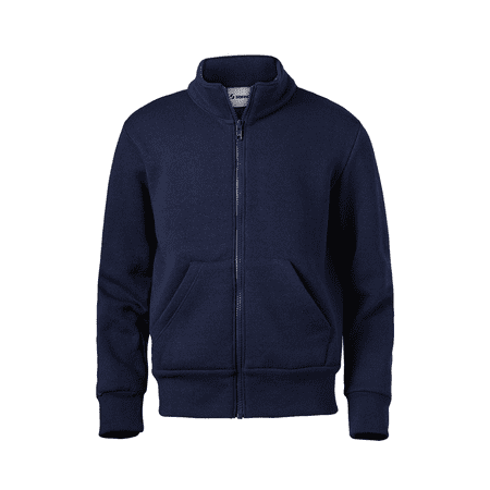 Soffe Youth Full Zip Mock Neck Sweatshirt