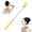 yellow, variant on Hand Massager Ball Hammer,Hammer Stick Manual Beat Ball Massager Back Shoulder Massage,Anti-Cellulite and Shoulder Arm Sculpting Massage Tool