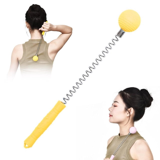 SharkTRUE Ergonomic Handheld Spherical Massage Hammer: Deep Acupoint Relief, Portable & Durable