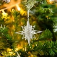 thumbnail image 4 of Kbndieu Christmas Decorations, Glitter Pendant Ornaments Diy Christmas Tree Decoration Small Pendant Window Hanging Decoration Ornaments for Christmas Tree New Year Party, 4 of 6