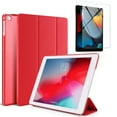 thumbnail image 1 of SuperShield Case With Protector for iPad Air 11 Inch Case M3/M2, iPad Air 7th/6th/5th/4th Generation Case (2025/2024/2022/2020), Slim Folio Stand Durable Protection Cover, Red, 1 of 5