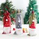 thumbnail image 3 of Funda para botella de vino Sincero Navidad verde Lino 33 cm x 13 cm, 3 of 5