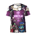 thumbnail image 5 of Invader Zim T-Shirt for Men Novelty 3D Pritneted Casual Short Sleeve Tees Shirt Summer Street T Shirt Top, 5 of 7