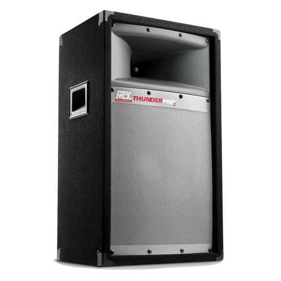 MTX Thunder Pro2 10" 2-Way 200W Full-Range Cabinet Portable Loudspeaker (4 Pack)