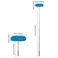 thumbnail image 3 of Piwvid Microfiber Duster Stick with Telescopic Handle Extendable Wand for Cleaning Ceiling Fans Furniture Blinds and Shutters Soft Non-Scratch Dusting Tool, 3 of 9