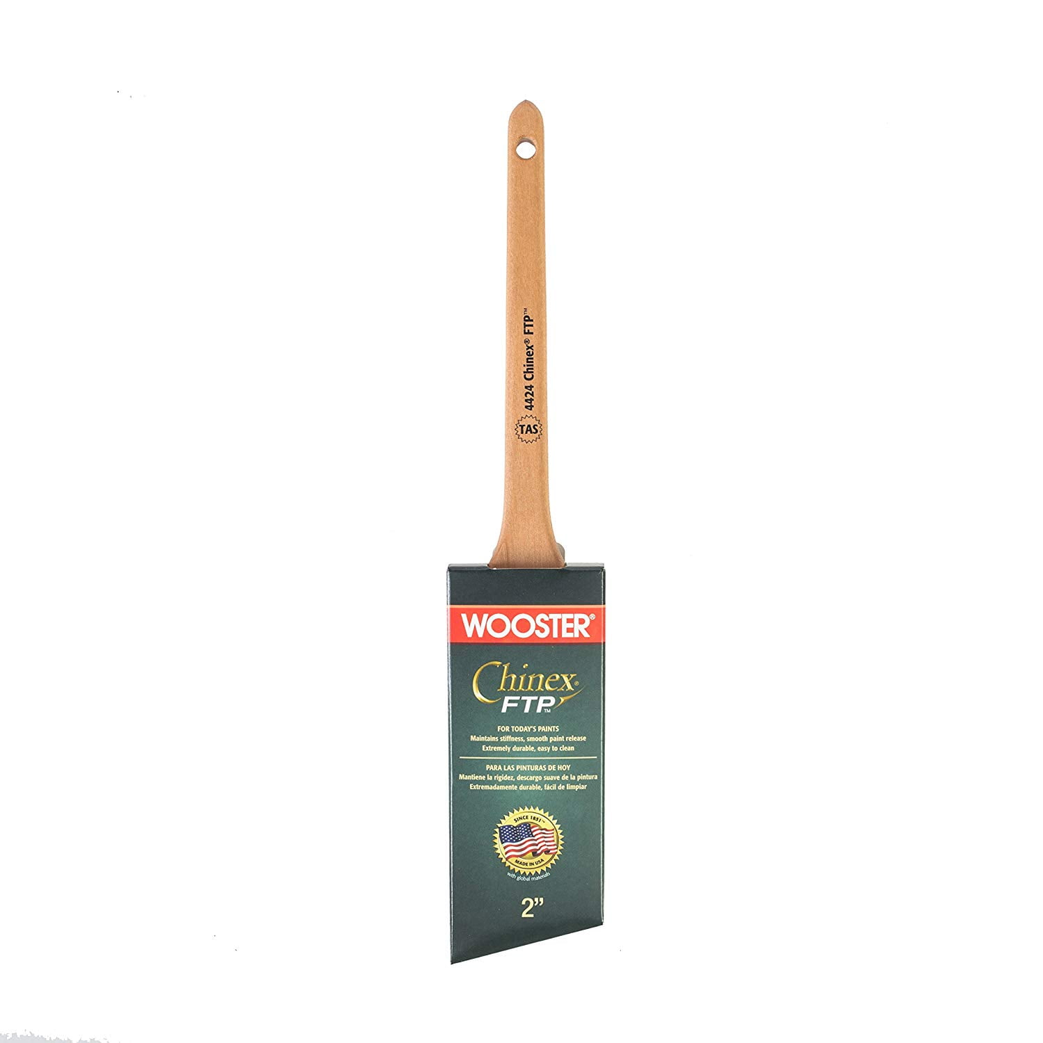 44242 Paint Brush 2 Inch, Extremely durable 100 white DuPont Chinex