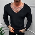 thumbnail image 2 of VJATTWR Long Sleeve Tee Shirt with Pocket, Men's Sizes M, 2 of 6