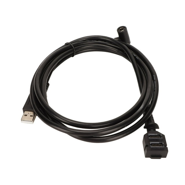 Câble USB pour VX805, Matériel PVC Câble Scanner USB Stable Transmission de Données 480Mbps Double 14Pin IDC pour la Maison
