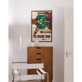 thumbnail image 6 of HAUS AND HUES Space Wall Art Retro Poster - Sci Fi Print NASA Posters, Vintage Space Wall Art, Exploration Wall Art, Retro Posters NASA Art, Space Scifi the Grand Tour (Framed Black 24x36), 6 of 6