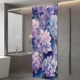 thumbnail image 4 of Vintage Hydrangea Window Privacy Film, Spring Purple Flowers Garden Plants Static Cling UV Sun Blocking Tint Film Heat Control Windows Films for Bedroom Bathroom, Window Stickers 29.5"x78.7", 4 of 8